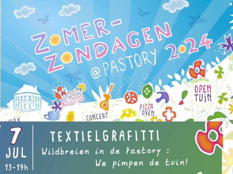 Zomerzondagen : Textielgrafitti