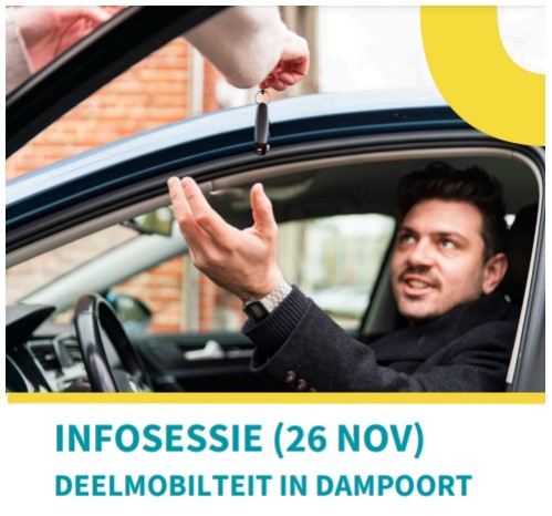 Infosessie: Alles over deelmobiliteit in de Dampoortwijk